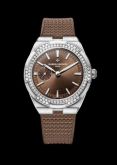 Vacheron Constantin - 2305V-100A-B171  Overseas Small Stainless Steel / Brown