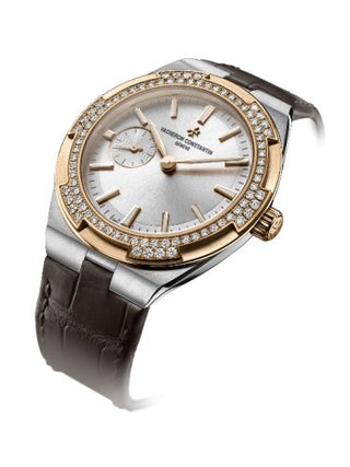 Vacheron Constantin - 2305V/000M-B400  Overseas Small Stainless Steel /  Pink Gold / Diamond / Silver