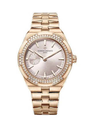 Vacheron Constantin - 2305V/100R-B077  Overseas Small Pink Gold / Beige / Bracelet