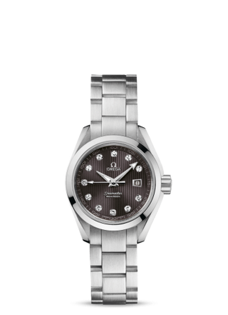 Omega - 231.10.30.61.56.001  Seamaster Aqua Terra 150M Quartz 30 Stainless Steel / Grey / Bracelet