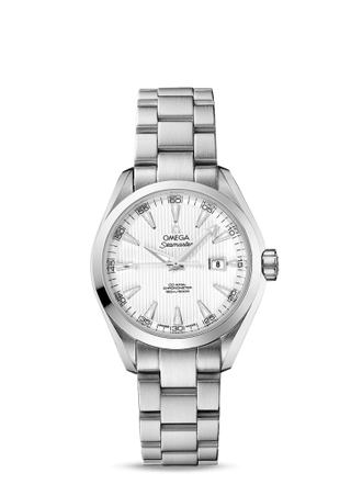 Omega - 231.10.34.20.04.001  Seamaster Aqua Terra 150M Co-Axial 34 Stainless Steel / Silver / Bracelet