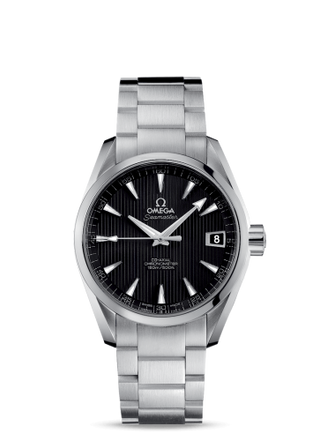 Omega - 231.10.39.21.01.001  Seamaster Aqua Terra 150M Co-Axial 38.5 Stainless Steel / Black / Bracelet