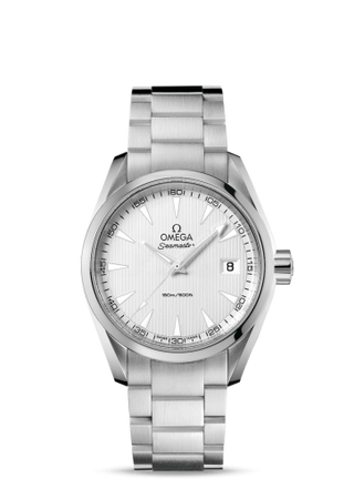 Omega - 231.10.39.60.02.001  Seamaster Aqua Terra 150M Quartz 38.5 Stainless Steel / Silver / Bracelet