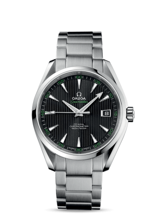 Omega - 231.10.42.21.01.001  Seamaster Aqua Terra 150m Co-Axial 41.5 Stainless Steel / Black / Bracelet / Golf Edition