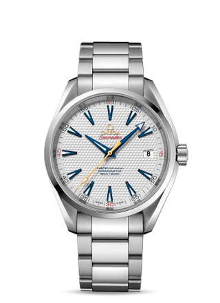 Omega - 231.10.42.21.02.005  Seamaster Aqua Terra 150M Master Co-Axial 41.5 Stainless Steel / Silver / Bracelet / Ryder Cup 2016