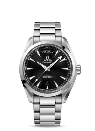 Omega - 231.10.42.22.01.001  Seamaster Aqua Terra 150m Co-Axial 41.5 Day-Date Stainless Steel / Black