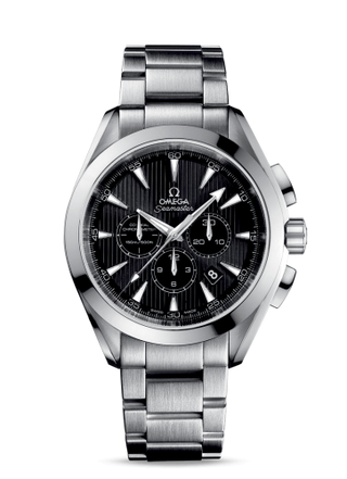 Omega - 231.10.44.50.01.001  Seamaster Aqua Terra 150M Co-Axial 44 Chronograph Stainless Steel / Black / Bracelet