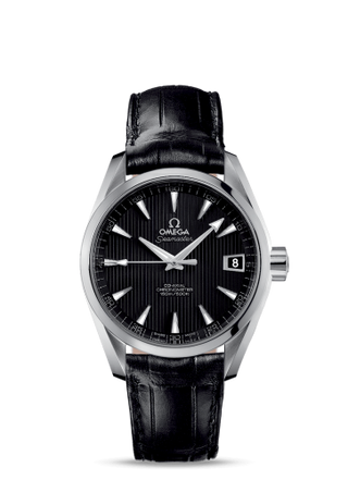 Omega - 231.13.39.21.01.001  Seamaster Aqua Terra 150M Co-Axial 38.5 Stainless Steel / Black