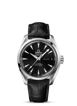 Omega - 231.13.39.22.01.001  Seamaster Aqua Terra 150M Co-Axial 38.5 Annual Calendar Stainless Steel / Black