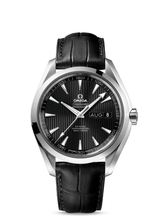 Omega - 231.13.43.22.01.002  Seamaster Aqua Terra 150M Co-Axial 43 Annual Calendar Stainless Steel / Black