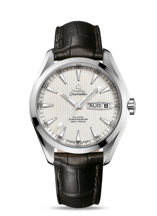 Omega - 231.13.43.22.02.001  Seamaster Aqua Terra 150m Co-Axial 43 Annual Calendar Stainless Steel / Silver