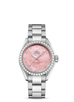 Omega Seamaster Aqua Terra 150M Master Co-Axial 34 Stainless Steel / Pink MOP / Bracelet (231.15.34.20.57.003)