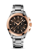 Omega Seamaster Aqua Terra 150M Co-Axial 38.5 Annual Calendar Stainless Steel / Red Gold / Grey / Bracelet (231.20.44.50.06.002)