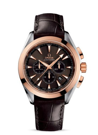 Omega - 231.23.44.50.06.002  Seamaster Aqua Terra 150M Co-Axial 44 Chronograph Stainless Steel / Red Gold / Glauser