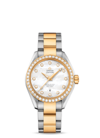 Omega Seamaster Aqua Terra 150M Master Co-Axial 34 Stainless Steel / Yellow Gold / Diamond / MOP (231.25.34.20.55.006)