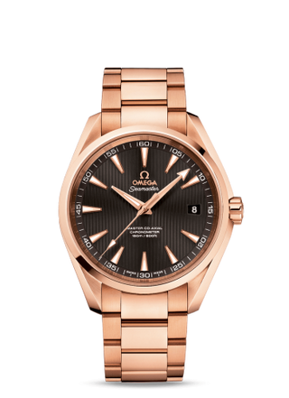 Omega - 231.50.42.21.06.002  Seamaster Aqua Terra 150m Master Co-Axial 41.5 Red Gold / Grey / Bracelet