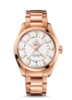 Omega Seamaster Aqua Terra 150M Co-Axial 43 GMT Stainless Steel / Red Gold / Grey (231.50.43.22.02.001)