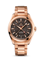 Omega Seamaster Aqua Terra 150M Co-Axial 43 GMT Red Gold / Silver / Bracelet (231.50.43.22.06.002)