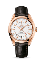 Omega Seamaster Aqua Terra 150M Co-Axial 43 GMT Red Gold / Grey / Bracelet (231.53.43.22.02.001)