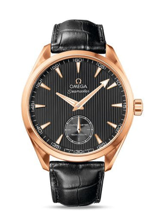 Omega - 231.53.49.10.06.001  Seamaster Aqua Terra 150M Hand Wound 49.2 XXL Small Seconds Orange