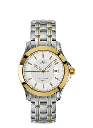 Omega - 2311.21.00  Seamaster 120M Quartz 41 Stainless Steel / Yellow Gold / White / Bracelet