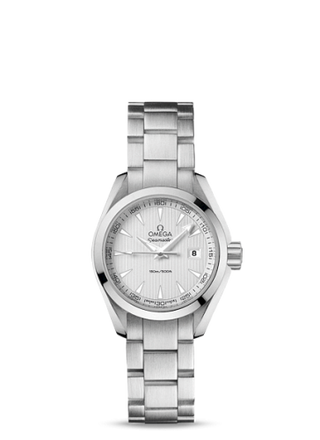 Omega - 231.10.30.60.02.001  Seamaster Aqua Terra 150M Quartz 30 Stainless Steel / Silver / Bracelet