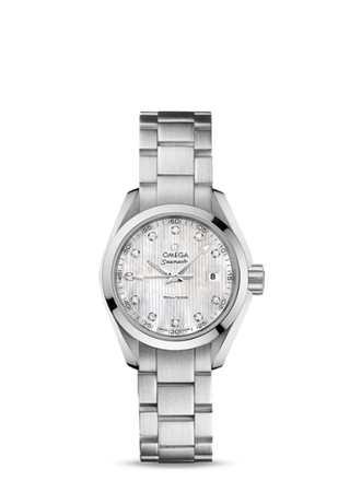 Omega - 231.10.30.60.55.001  Seamaster Aqua Terra 150M Quartz 30 Stainless Steel / MOP / Bracelet