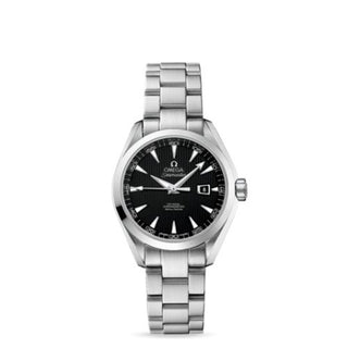 Omega - 231.10.34.20.01.001  Seamaster Aqua Terra 150M Co-Axial 34 Stainless Steel / Black / Bracelet