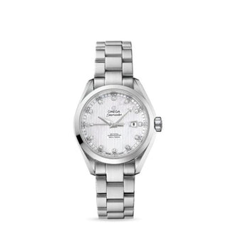 Omega - 231.10.34.20.55.001  Seamaster Aqua Terra 150M Co-Axial 34 Stainless Steel / MOP / Bracelet