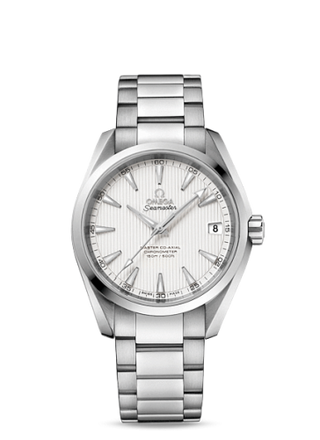 Omega - 231.10.39.21.02.002  Seamaster Aqua Terra 150M Master Co-Axial 38.5 Stainless Steel / Silver / Bracelet