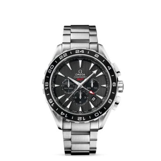 Omega - 231.10.44.52.06.001  Seamaster Aqua Terra 150M Co-Axial 44 GMT Chronograph Stainless Steel / Grey / Bracelet