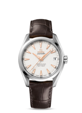 Omega - 231.13.39.21.02.003  Seamaster Aqua Terra 150M Master Co-Axial 38.5 Stainless Steel / Silver