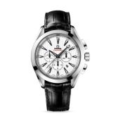 Omega - 231.13.44.50.04.001  Seamaster Aqua Terra 150M Co-Axial 44 Chronograph Co-Axial Stainless Steel / White