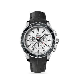 Omega - 231.13.44.52.04.001  Seamaster Aqua Terra 150M Co-Axial 44 GMT Chronograph Stainless Steel / Silver