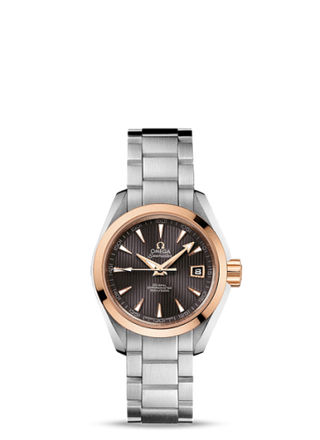 Omega - 231.20.30.20.06.003  Seamaster Aqua Terra 150M Co-Axial 30 Stainless Steel / Red Gold / Grey / Bracelet