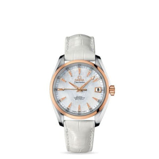 Omega - 231.23.39.21.55.001  Seamaster Aqua Terra 150M Co-Axial 38.5 Stainless Steel / Red Gold / MOP