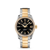 Omega Seamaster Aqua Terra 150M Co-Axial 38.5 Yellow Gold / Diamond / Black (231.25.39.21.51.002)