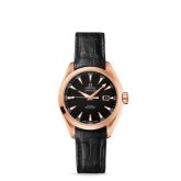 Omega - 231.53.34.20.01.002  Seamaster Aqua Terra 150M Co-Axial 34 Red Gold / Black