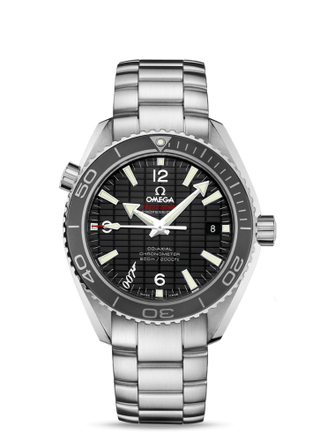 Omega - 232.30.42.21.01.004  Seamaster Planet Ocean 600M Co-Axial 42 Stainless Steel / Black / Bracelet / James Bond Skyfall