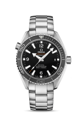 Omega - 232.30.42.21.01.006  Seamaster Planet Ocean 600M Co-Axial 42 Stainless Steel / Black / Bracelet / SBS