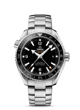 Omega - 232.30.44.22.01.001  Seamaster Planet Ocean 600M Co-Axial 43.5 GMT Stainless Steel / Black / Bracelet