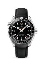 Omega Seamaster Planet Ocean 600M Co-Axial 43.5 GMT Stainless Steel / Orange Numerals / Rubber (232.32.44.22.01.001)