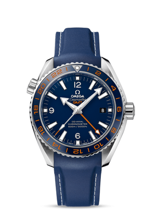 Omega - 232.32.44.22.03.001  Seamaster Planet Ocean 600M Co-Axial 43.5 GMT Stainless Steel / GoodPlanet / Rubber