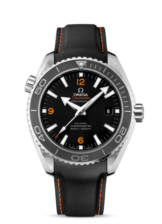 Omega - 232.32.46.21.01.005  Seamaster Planet Ocean 600M Co-Axial 45.5 Stainless Steel / Black / Rubber