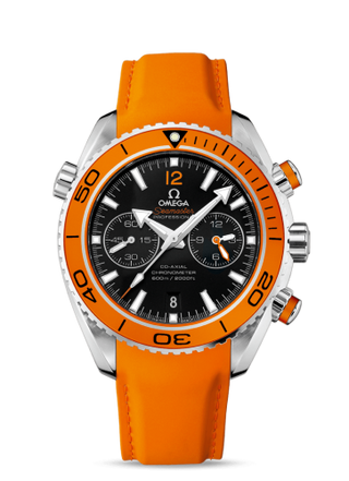 Omega - 232.32.46.51.01.001  Seamaster Planet Ocean 600M Co-Axial 45.5 Chronograph Stainless Steel / Orange / Rubber