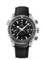 Omega Seamaster Planet Ocean 600M Co-Axial 37.5 Stainless Steel / Black / Alligator (232.32.46.51.01.003)