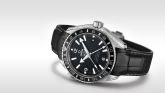 Omega - 232.98.44.22.01.001  Seamaster Planet Ocean 600M Co-Axial 43.5 GMT Platinum / Diamond / Black / Alligator