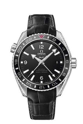 Omega - 232.98.44.22.01.004  Seamaster Planet Ocean 600M Co-Axial 43.5 GMT Platinum / Diamond / Dubai