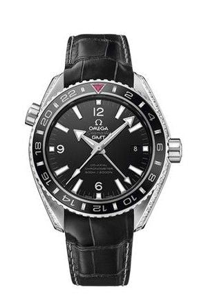 Omega - 232.98.44.22.01.005  Seamaster Planet Ocean 600M Co-Axial 43.5 GMT Platinum / Diamond / Abu Dhabi