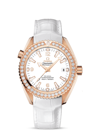 Omega - 232.58.42.21.04.001  Seamaster Planet Ocean 600M Co-Axial 42 Red Gold / Diamond / White / Alligator